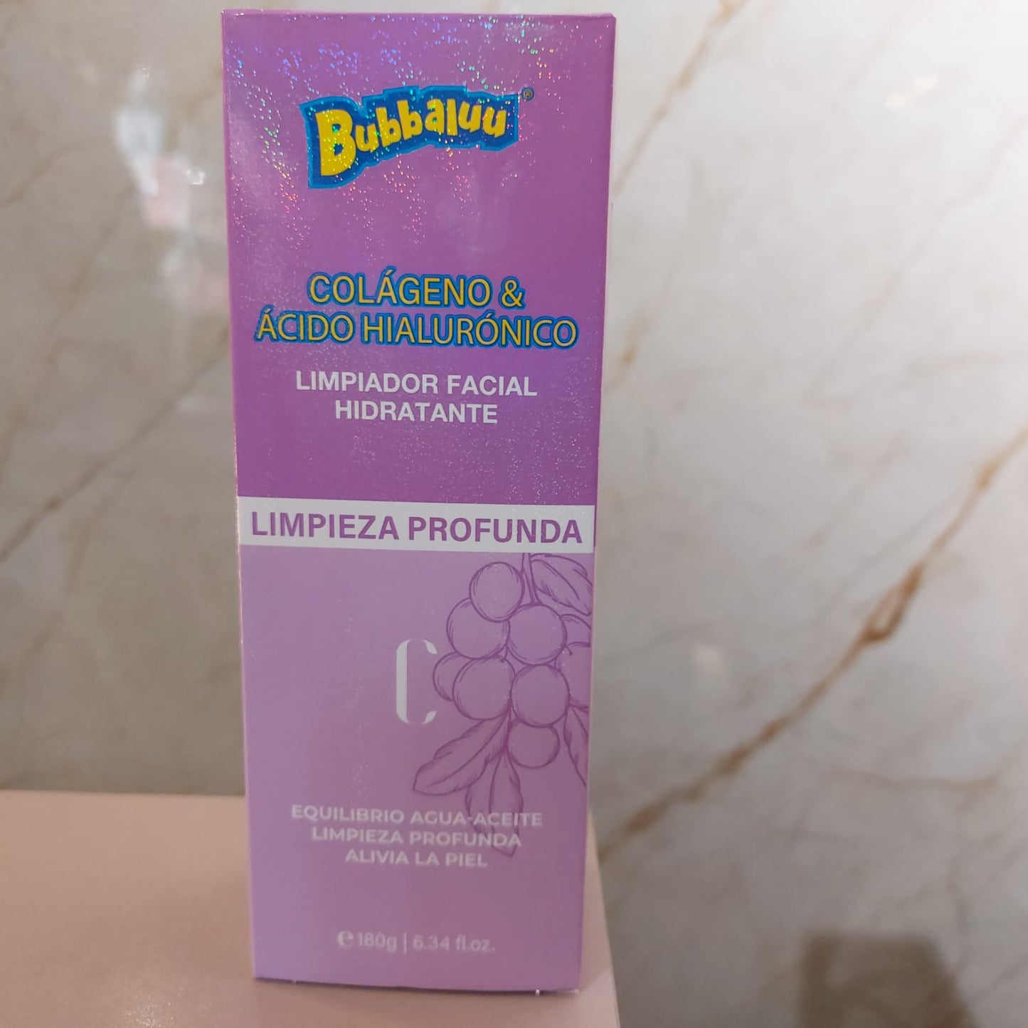 Limpiador Facial de Hidratacion Profunda Bubbaluu