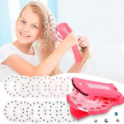 Aplicador de Brillos Para El Cabello Peinados Divertidos