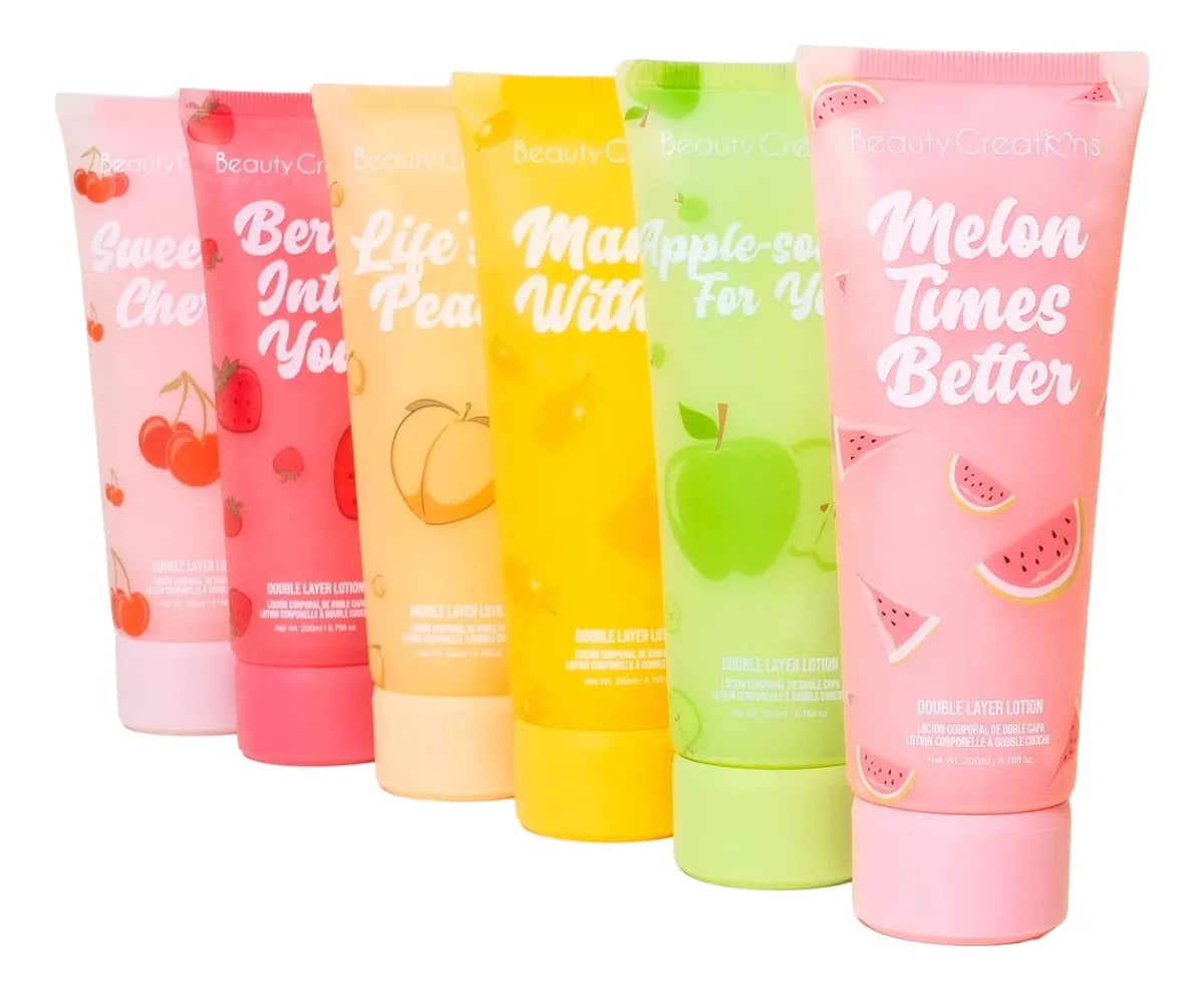 Locion Corporal Doble Capa Crema Humectante Beauty Creations