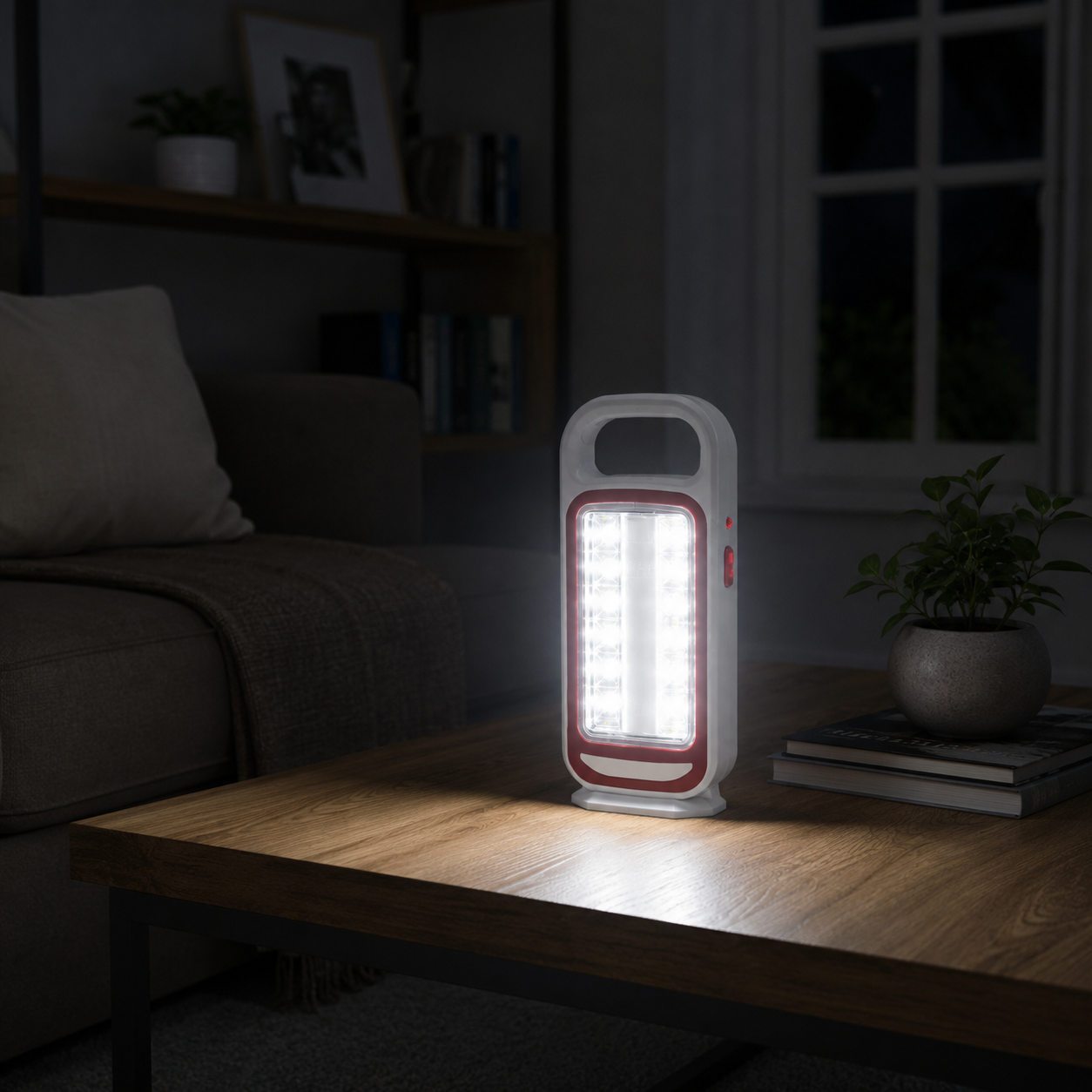 Lampara De Emergencia Led Recargable Portátil