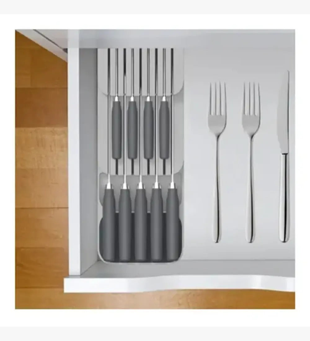 Organizador De Cuchillos Cajón De Cocina Utensilios