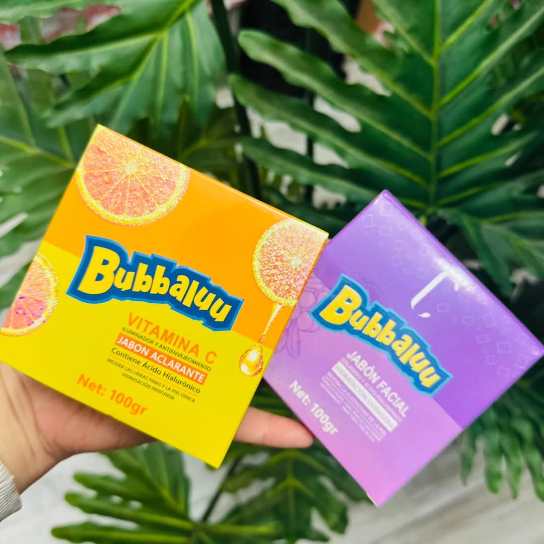 Jabón Facial Uva Bubbaluu 100gr - vista 4 del producto