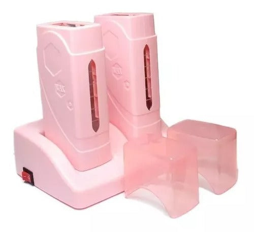 Con Cera Tibia Aparato Depilacion Cera Roll On Calentador