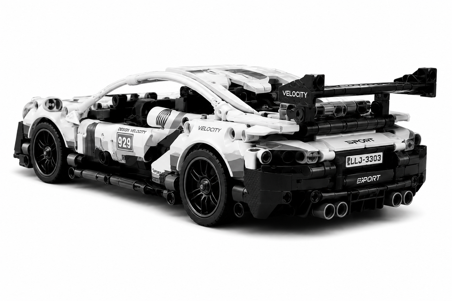 Auto Armable De Bloques 455 Pcs