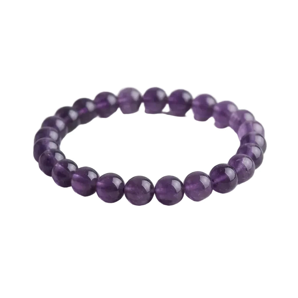 Pulsera De Piedra Natural Amatista