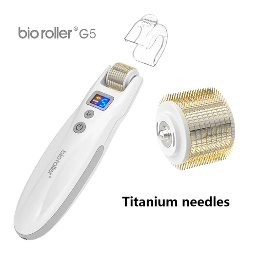 Máquina Facial DermaRoller G5 Para Crecimiento Del Vello Y Barba