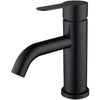 Llave Monomando Lavatorio Negro Mate
