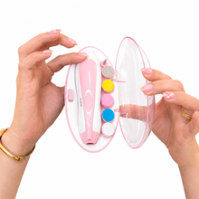 Lima De Uñas A Pilas Para Bebé Juego De 6 Piezas - Rosa
