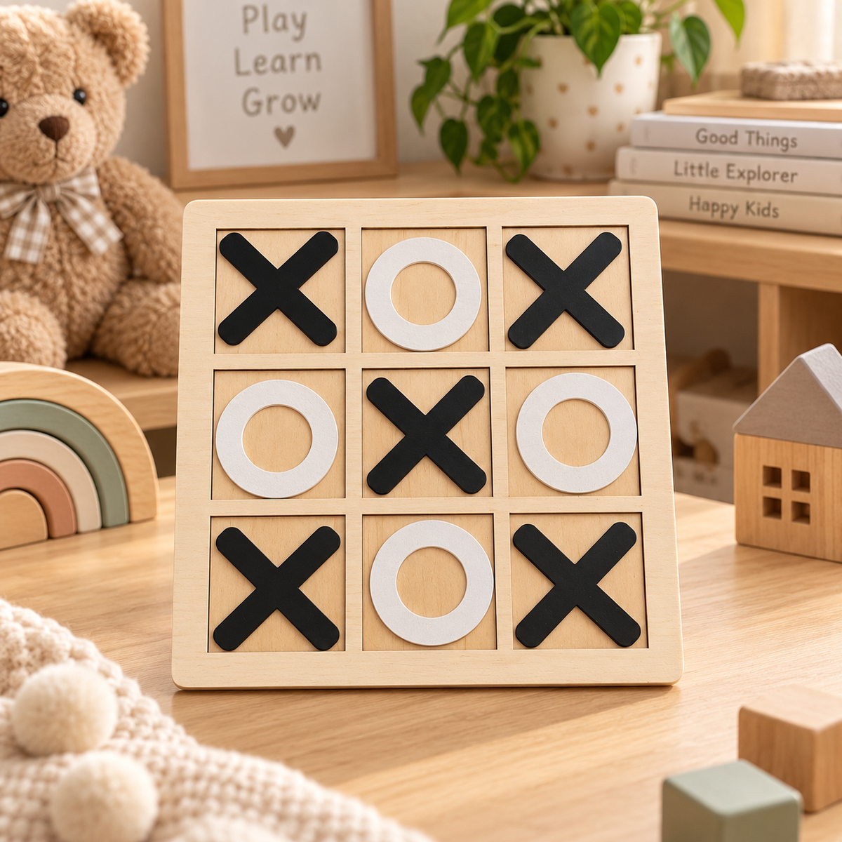 Juego del Gato de Madera Grande