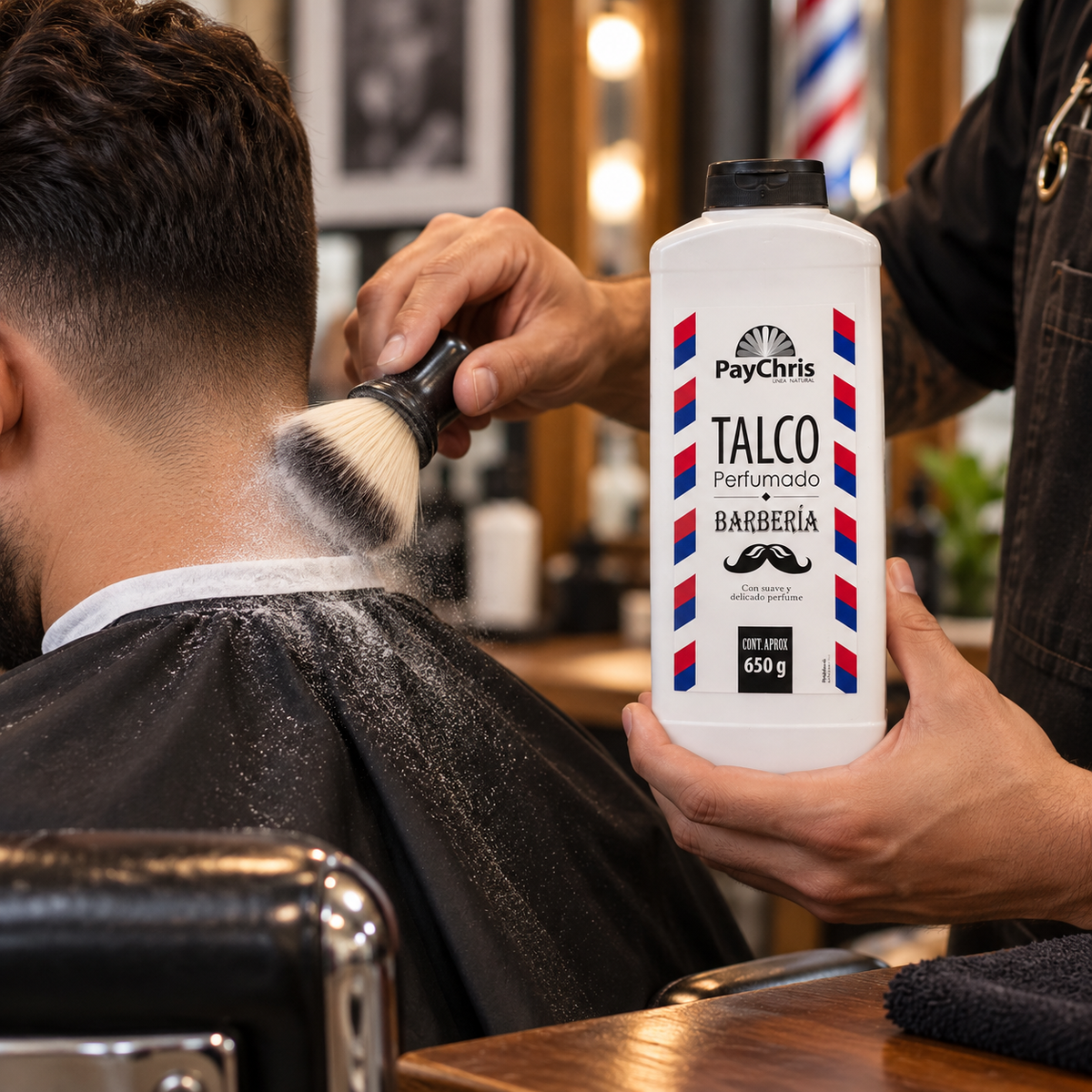 Talco de Barbería PayChris 650 g