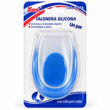 Talonera de Silicona Transparente con Altura MaxCare