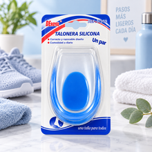 Talonera de Silicona Transparente con Altura MaxCare