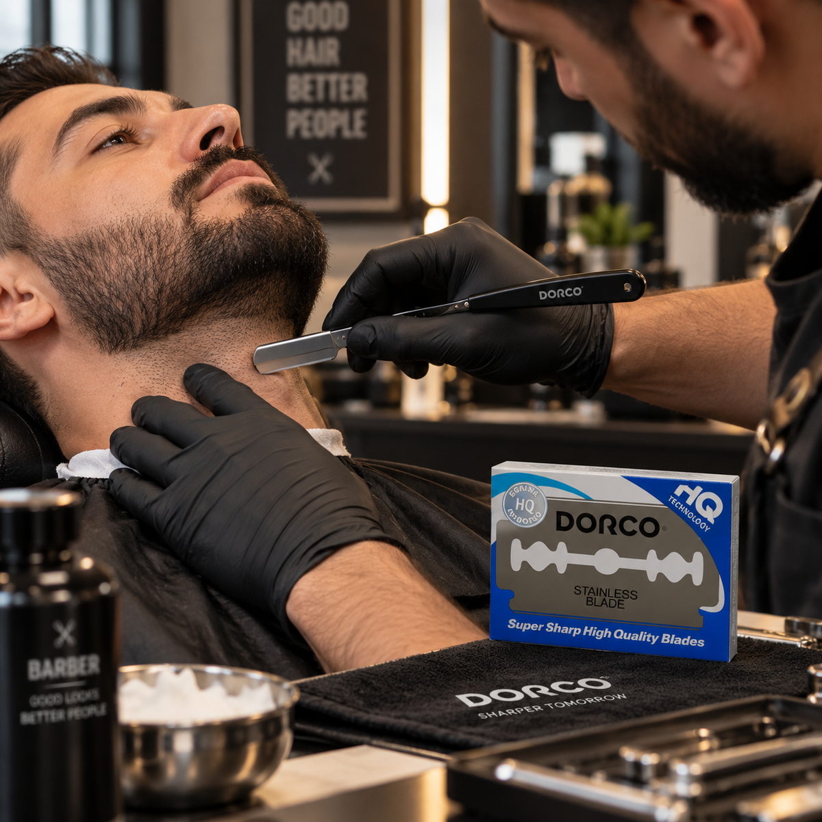 Hojillas Dorco New Platinum ST300 para Barbería