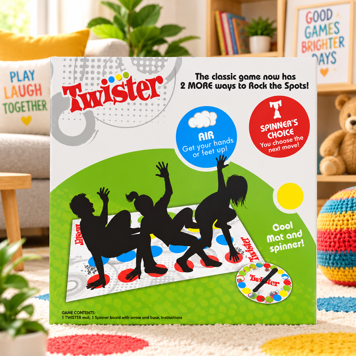 Juego Twister de Piso