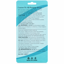 Seguro Largo para Cajones y Puertas Azul Pack 2 Unidades