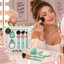 Set de Brochas de Maquillaje Kylie Verde