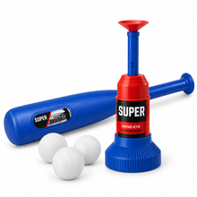 Bate con Lanzador de Pelotas Super Baseball 777-608