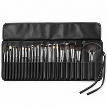 Set de 24 Brochas de Maquillaje con Manta Negra