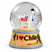 Esfera de Cristal Llama I Love Chile