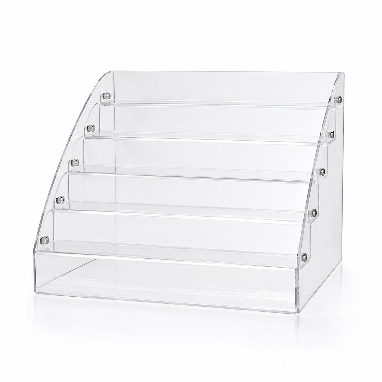 Organizador Acrílico de 6 Niveles para Esmaltes y Cosméticos
