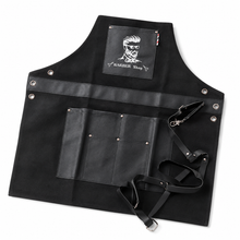 Delantal O Pechera Para Peluquero Barbero, Multiuso Negro