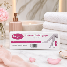 Bandas Depilatorias No Tejidas Keyan – Papel Profesional para Depilación con Cera