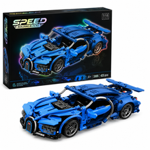 Auto Deportivo de Bloques para Armar – 423 Piezas | Escala 1:18