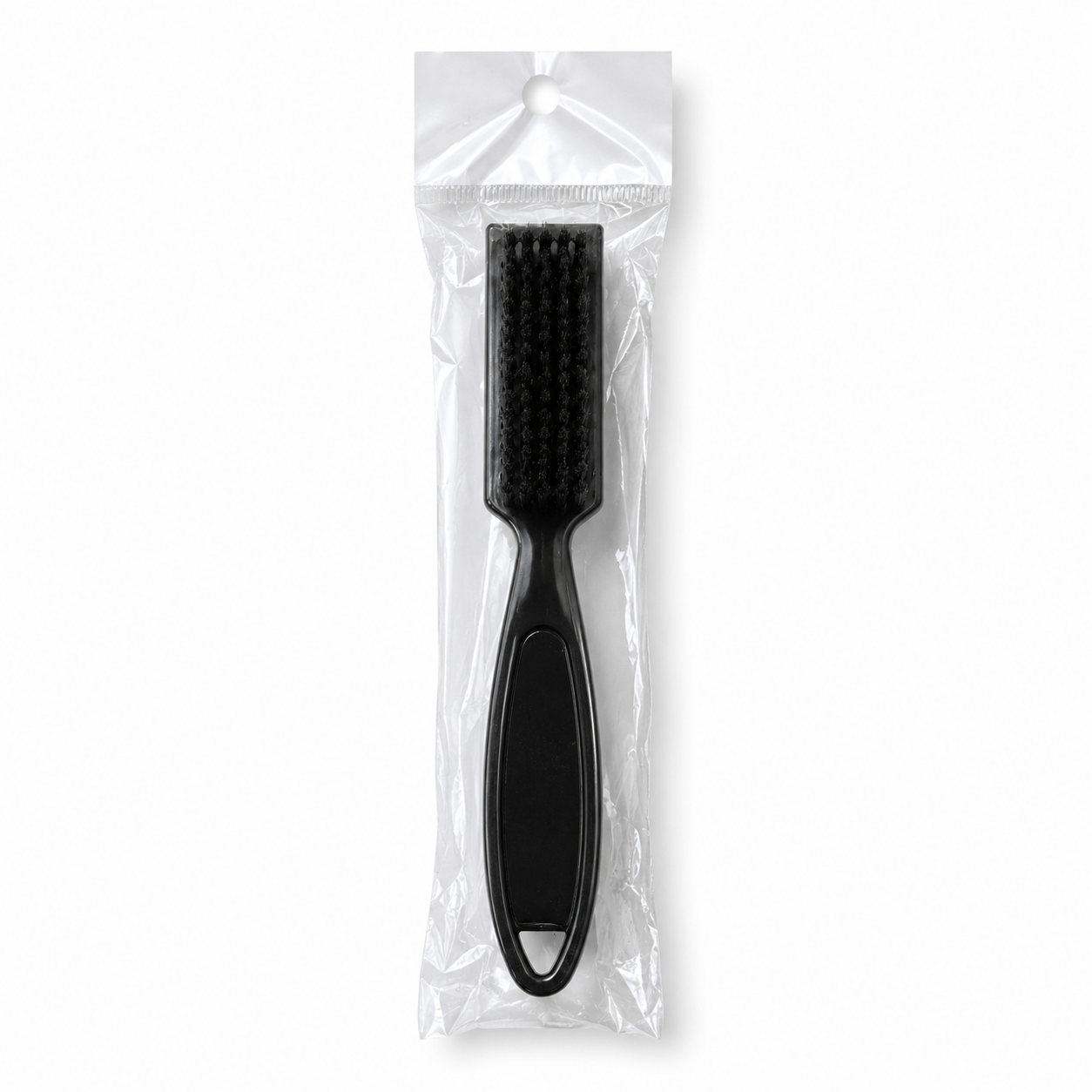Cepillo Fade Pulidor Negro para Barbería – Limpieza y Acabado de Degradados