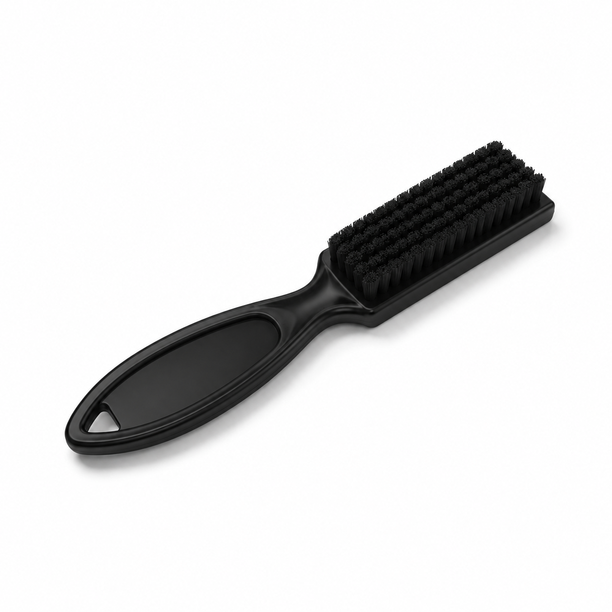Cepillo Fade Pulidor Negro para Barbería – Limpieza y Acabado de Degradados