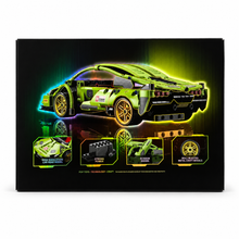 Auto Deportivo de Bloques Verde Neón – Modelo de Construcción Premium