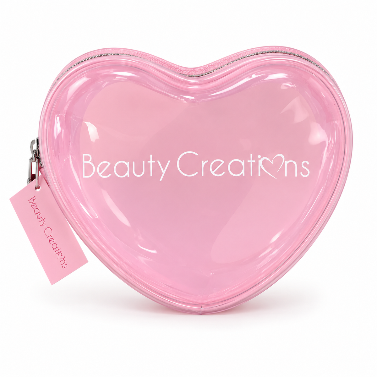 Estuche de Maquillaje Corazón Beauty Creations Rosa