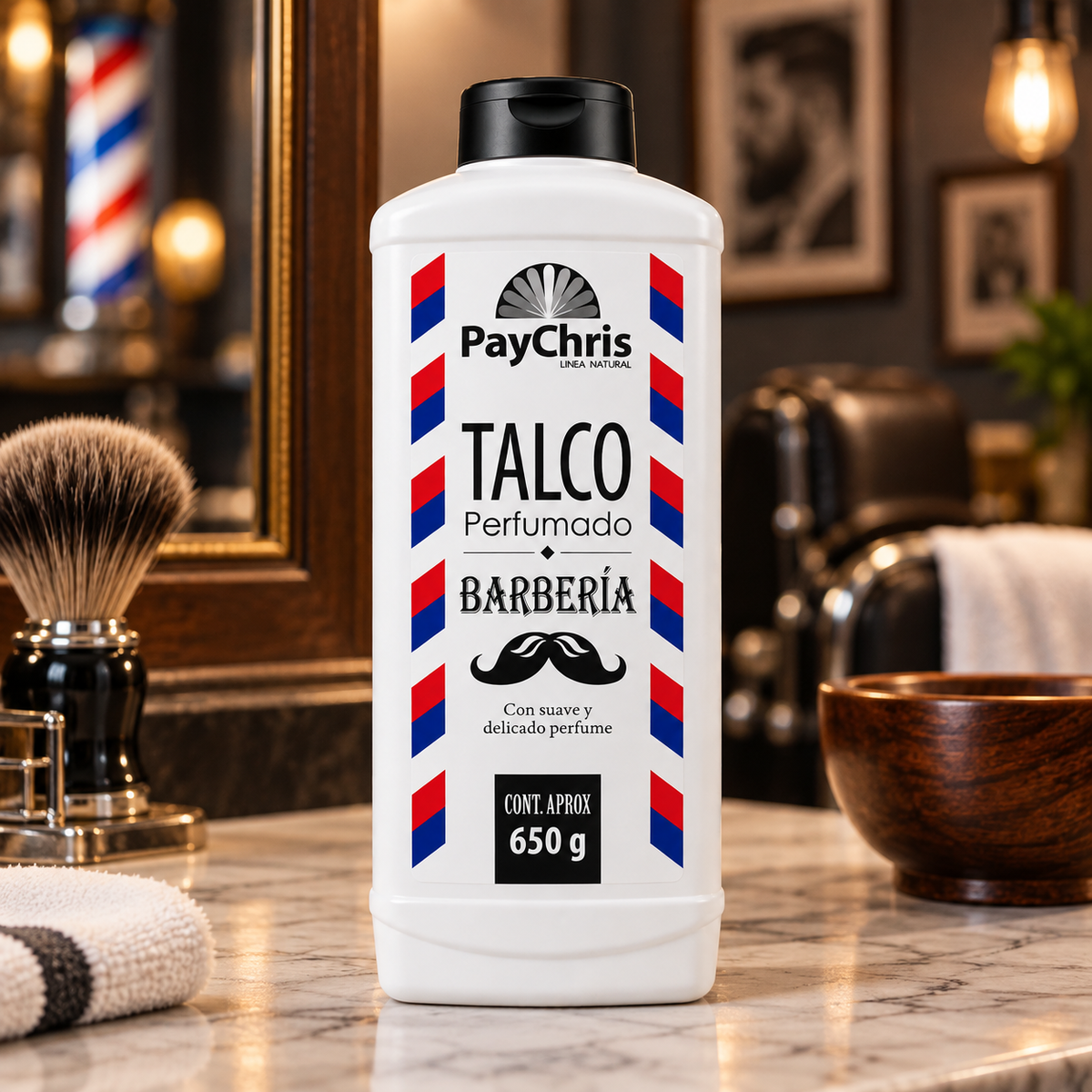 Talco de Barbería PayChris 650 g