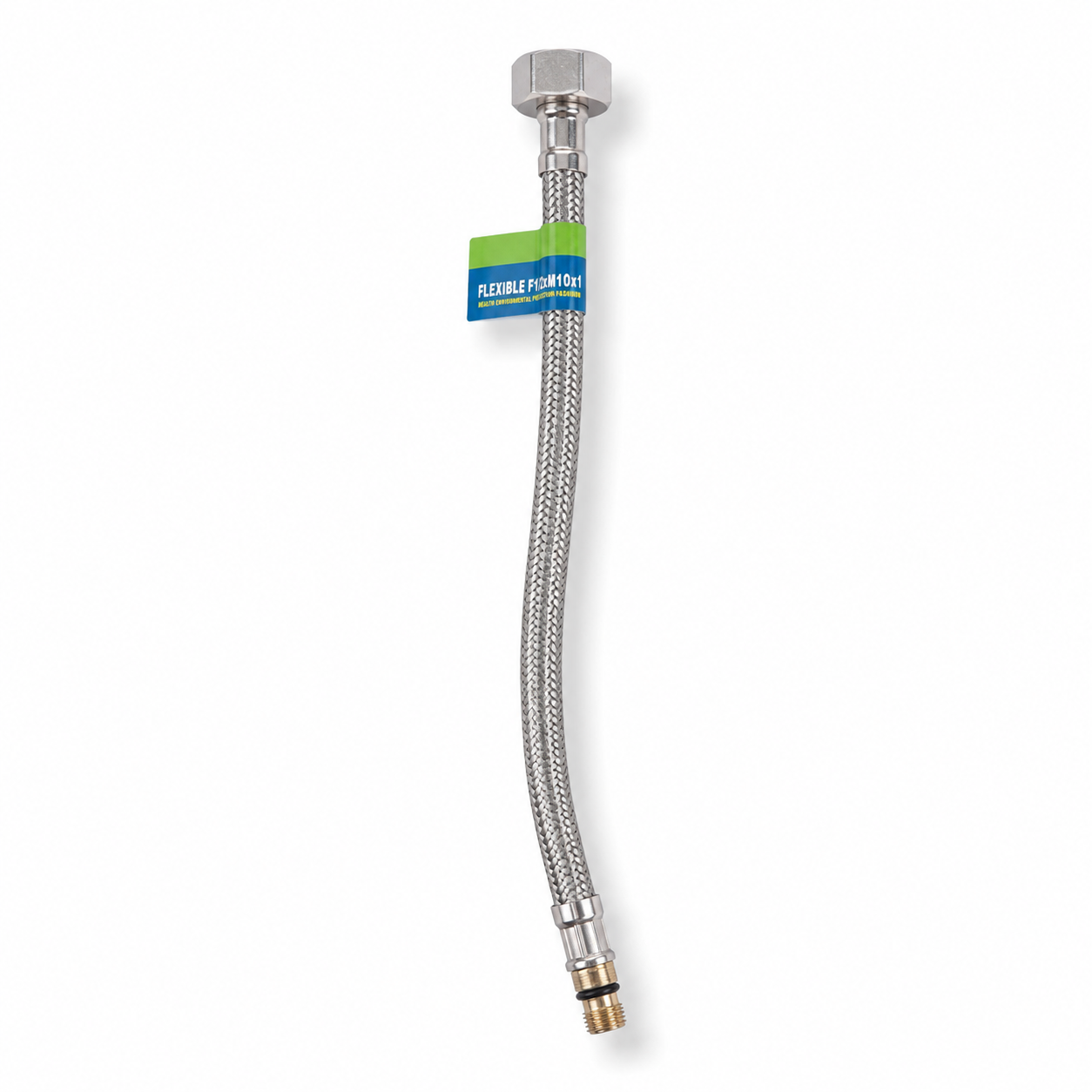 Flexible para Monomando F1/2” x M10x1 de 40 cm – Conexión Trenzada Metálica