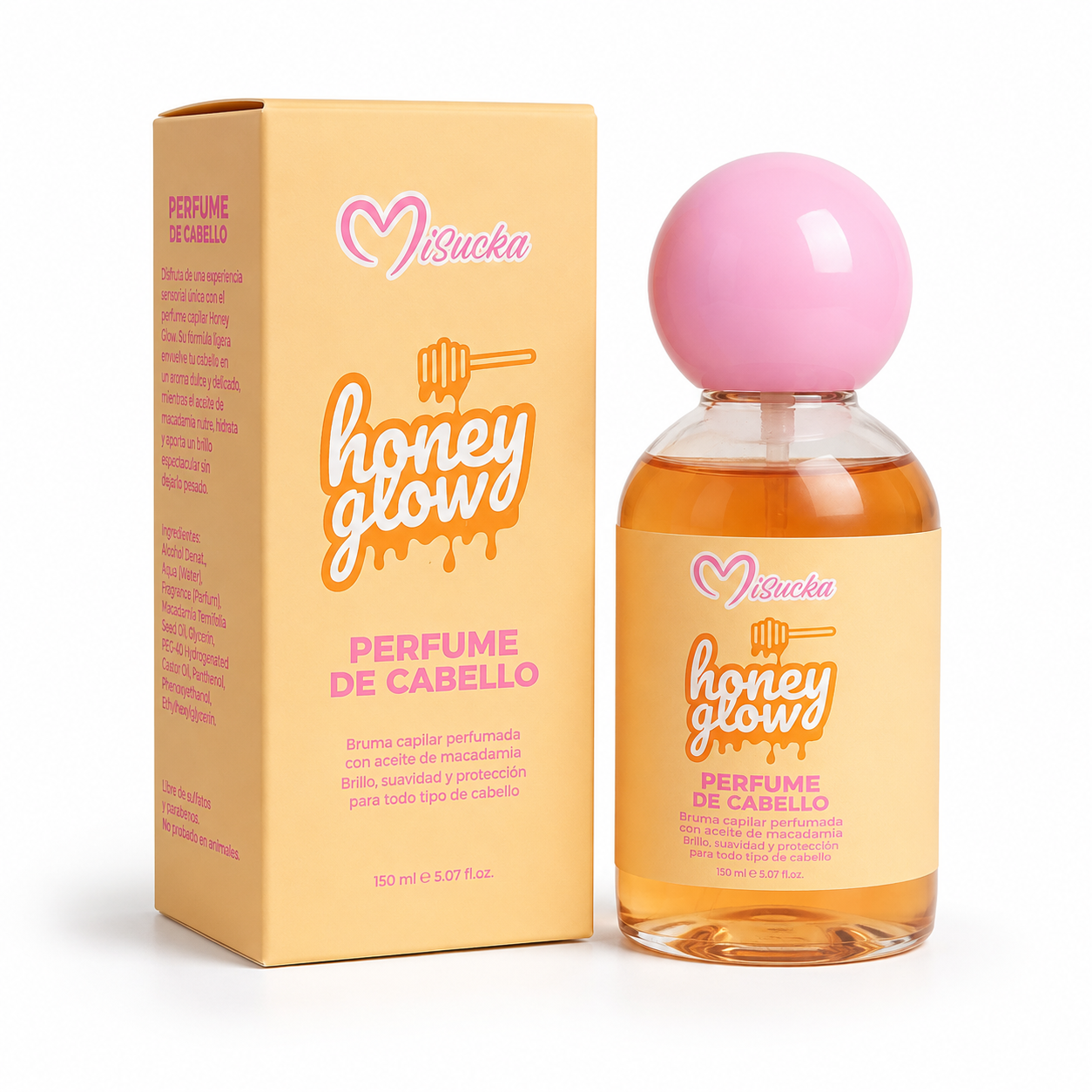Perfume para el Cabello Honey Glow 150 ml Misucka