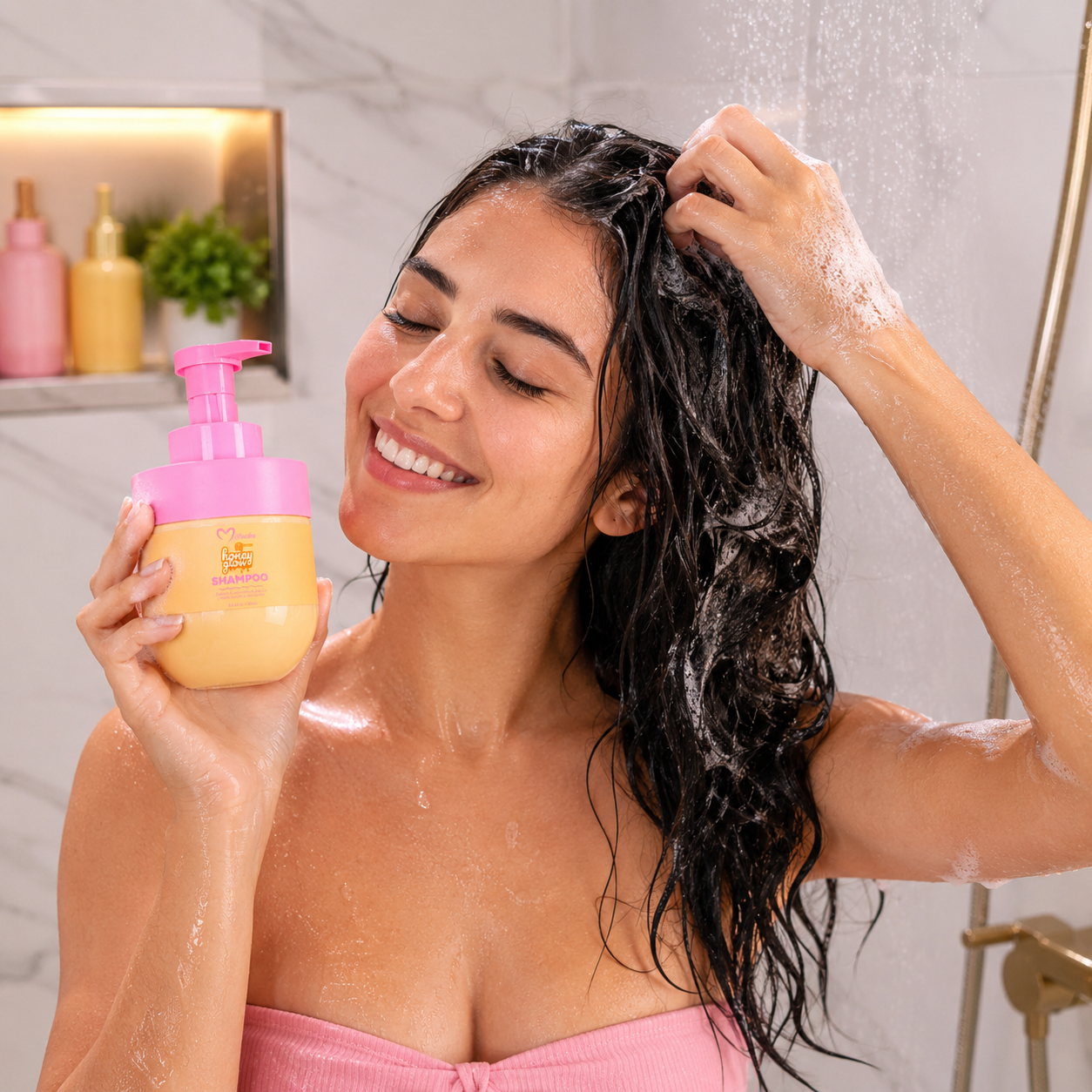 Shampoo Honey Glow – 300 ml Misucka