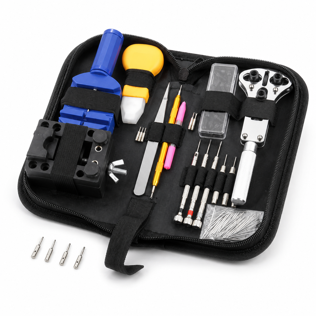 Kit Relojero de 16 Piezas Con Estuche