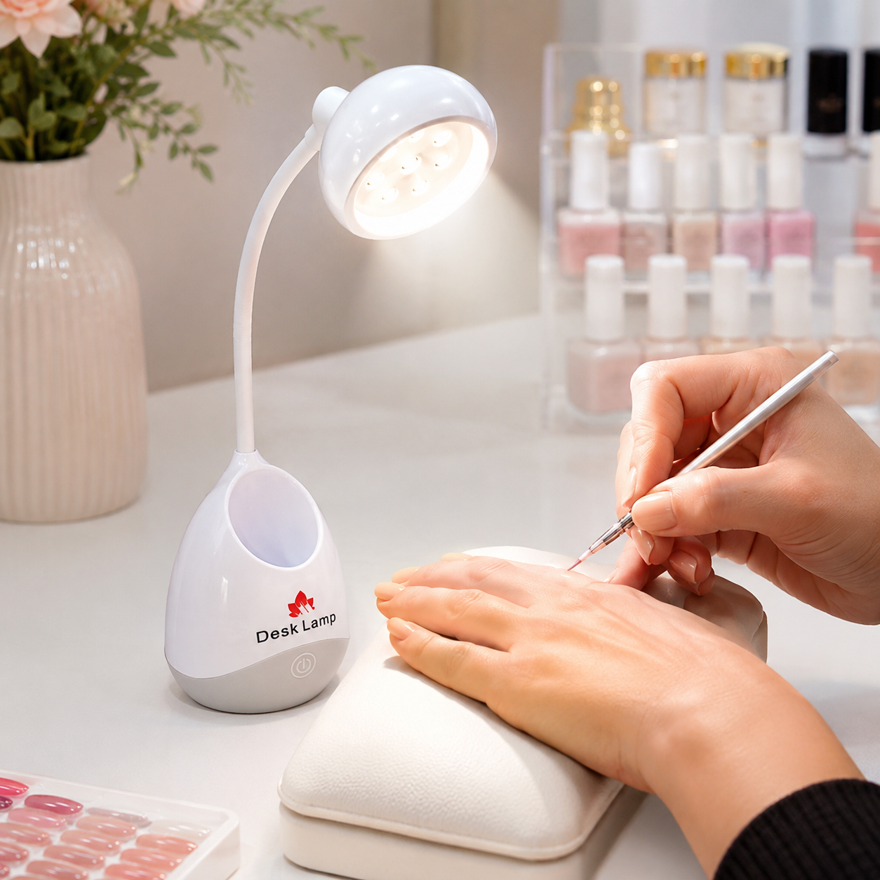 Lampara Uv Led Para Tips Soft Gel Inalámbrica de 36w