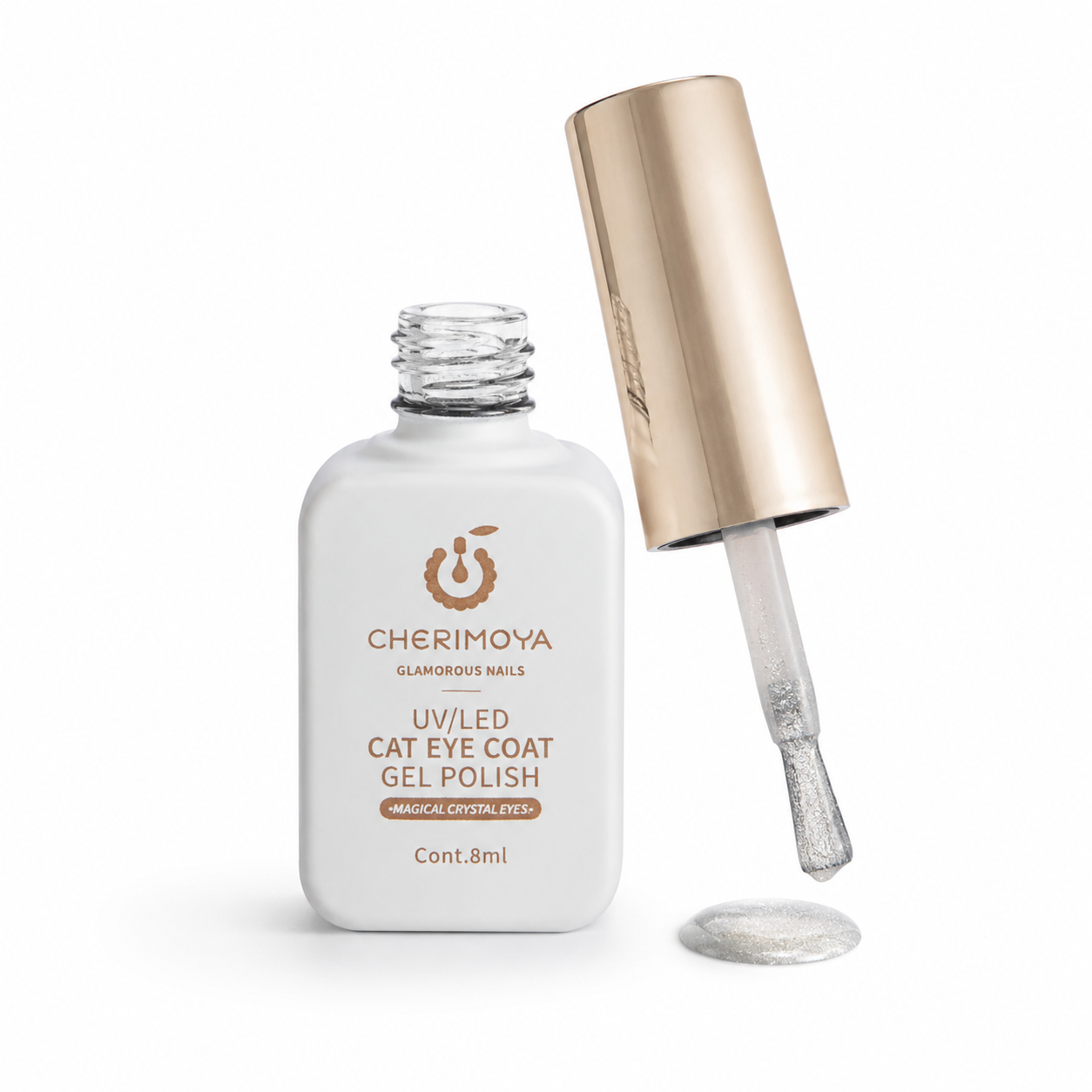 Esmalte De Gel Magnético Ojo De Gato 8ml Cherimoya