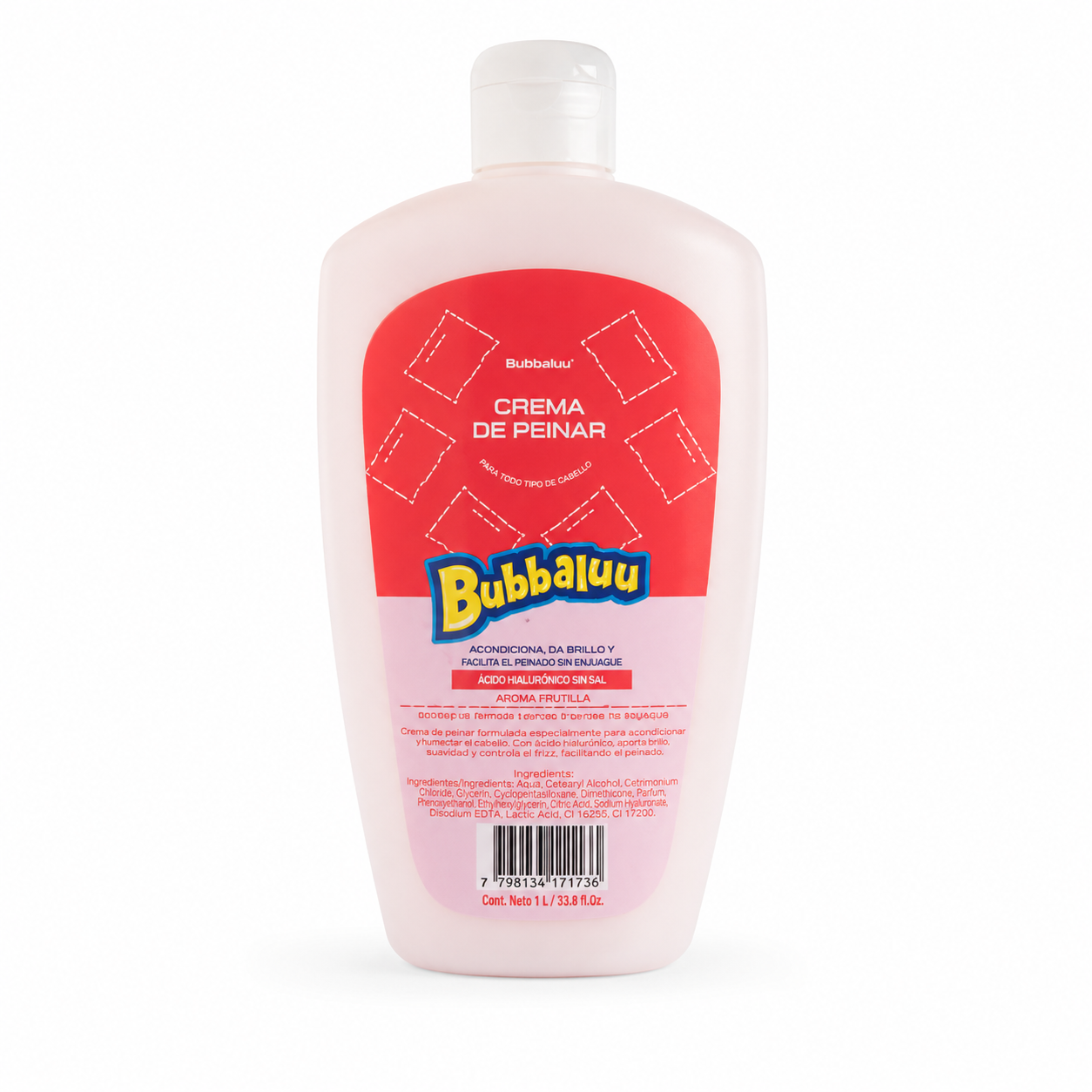 Crema Para Peinar Bubbaluu 250 ml