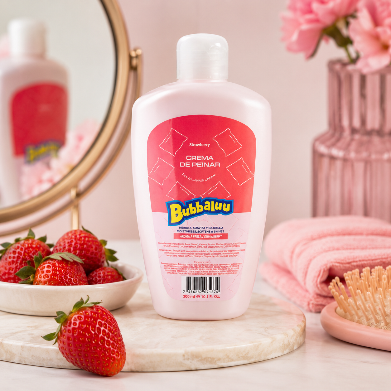 Crema Para Peinar Bubbaluu 250 ml