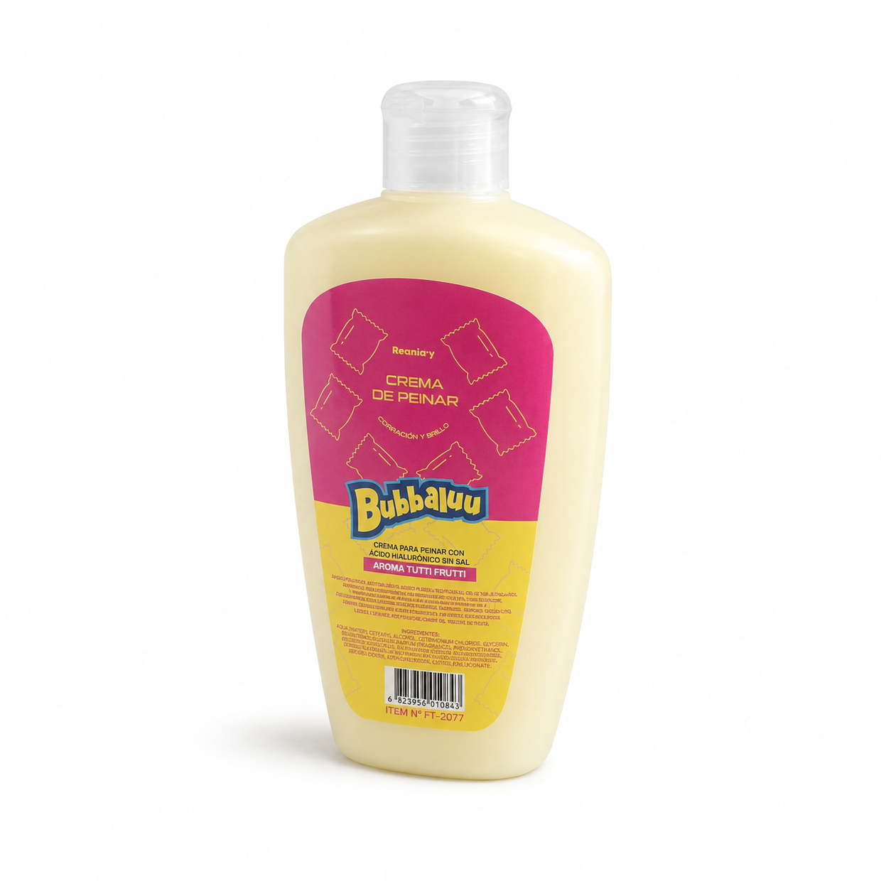 Crema Para Peinar Bubbaluu 250 ml