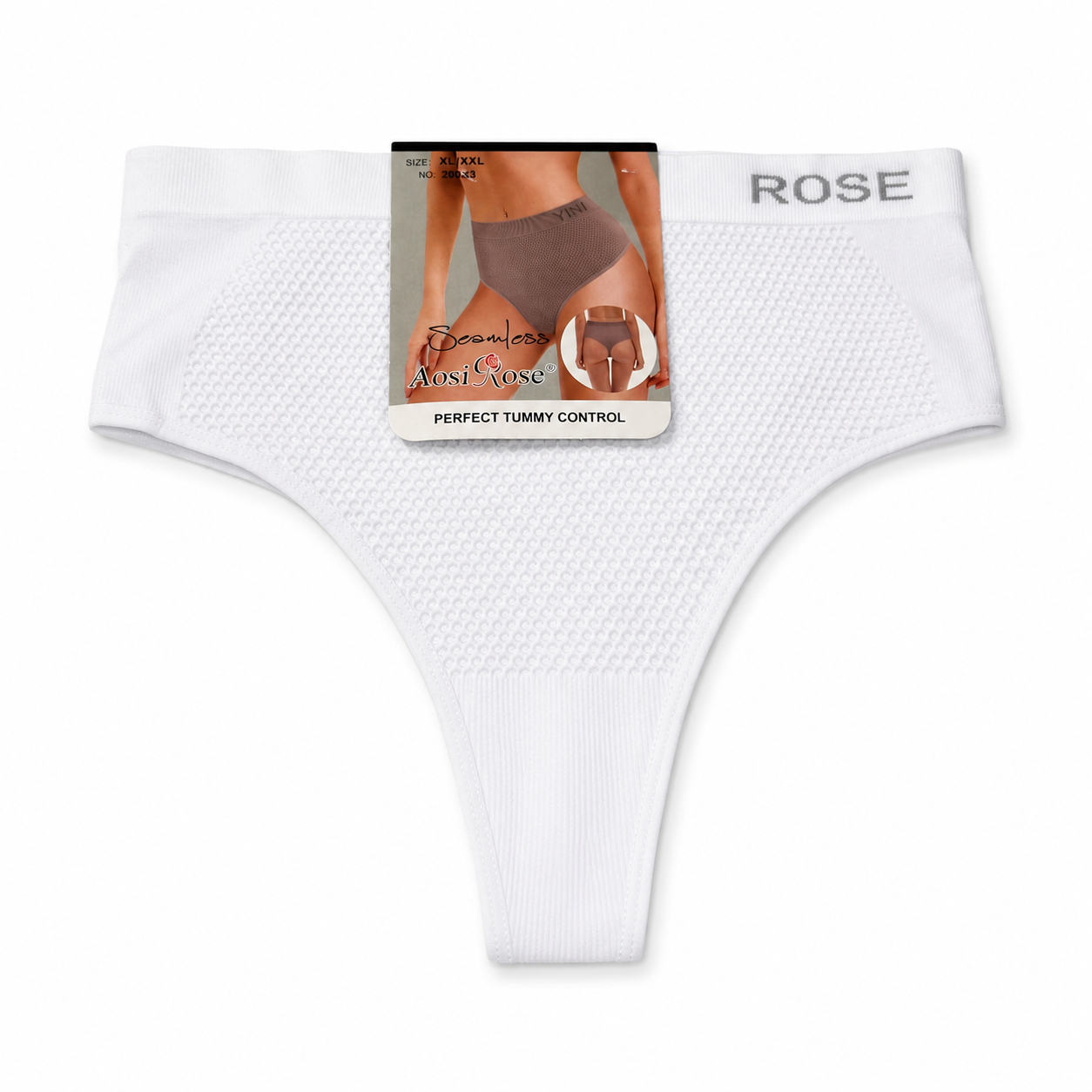 Calzones Tiro Alto  Slip Sin Costuras Moldeador PACK DE 4