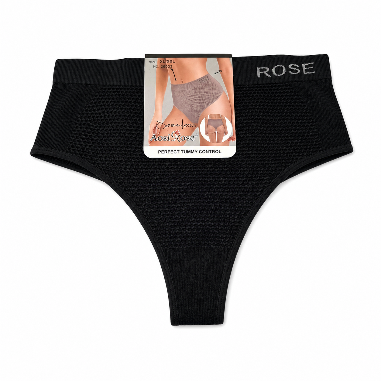 Calzones Tiro Alto  Slip Sin Costuras Moldeador PACK DE 4