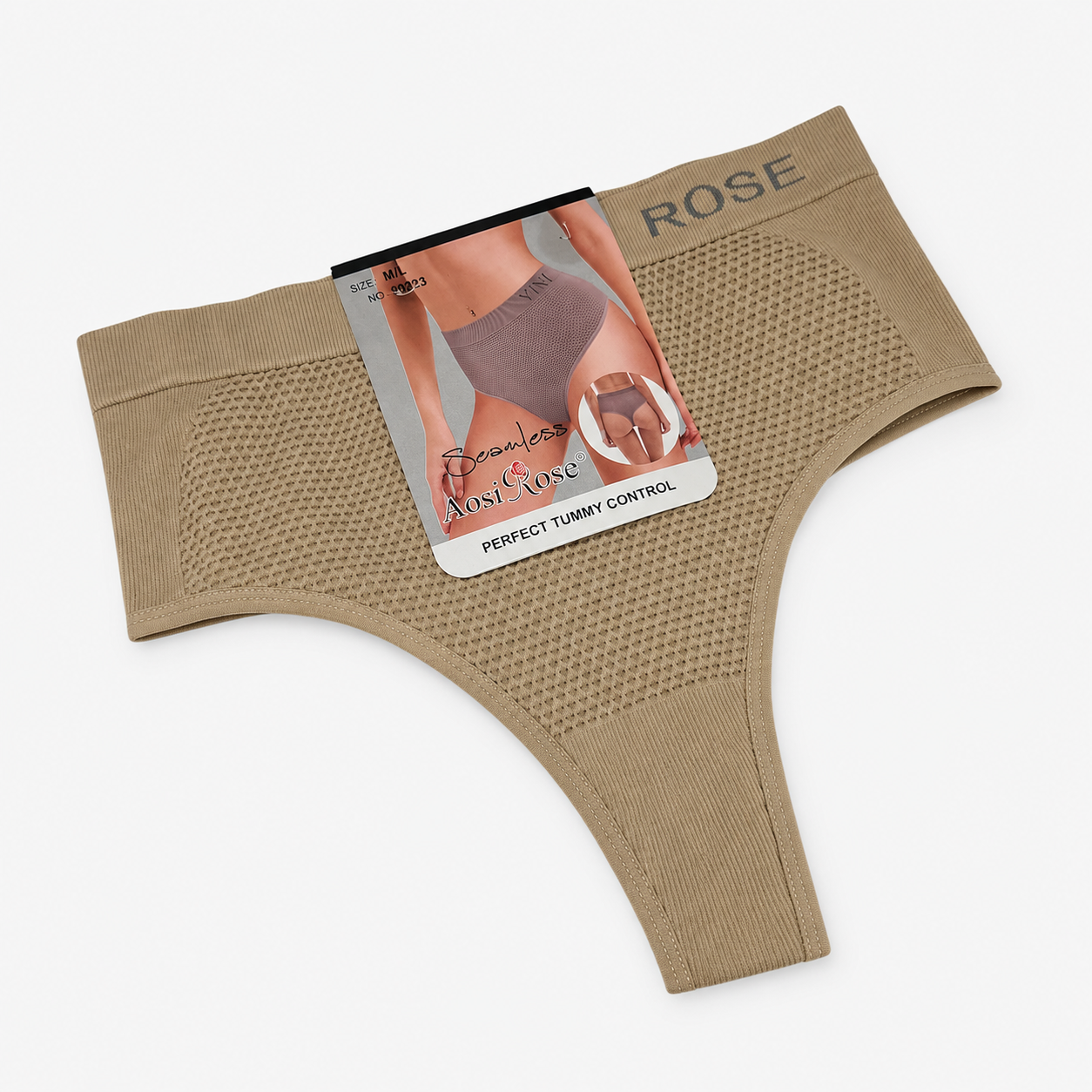 Calzones Tiro Alto  Slip Sin Costuras Moldeador PACK DE 4
