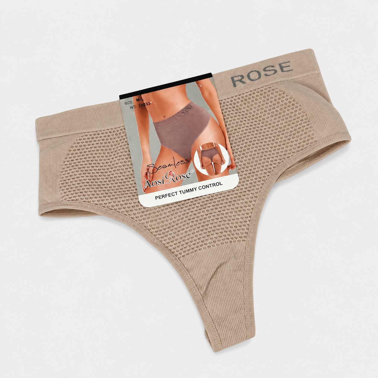 Calzones Tiro Alto  Slip Sin Costuras Moldeador PACK DE 4