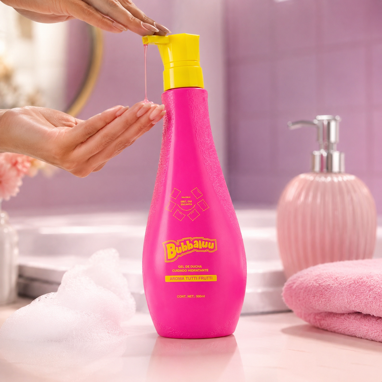 Gel de Ducha Hidratante Bubbaluu de 500ml