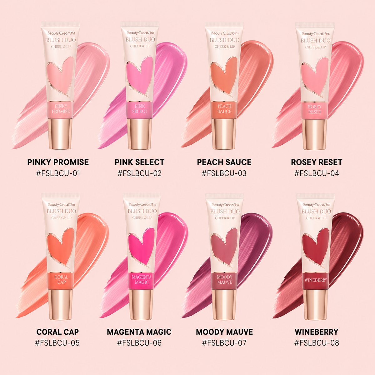 Blush liquido Beauty Creations - variante ROSEY RESET