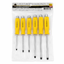 Set de 6 Destornilladores de Golpe Toro Negro TN0316