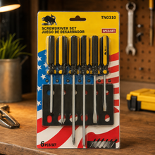 Set de 6 Destornilladores Toro Negro