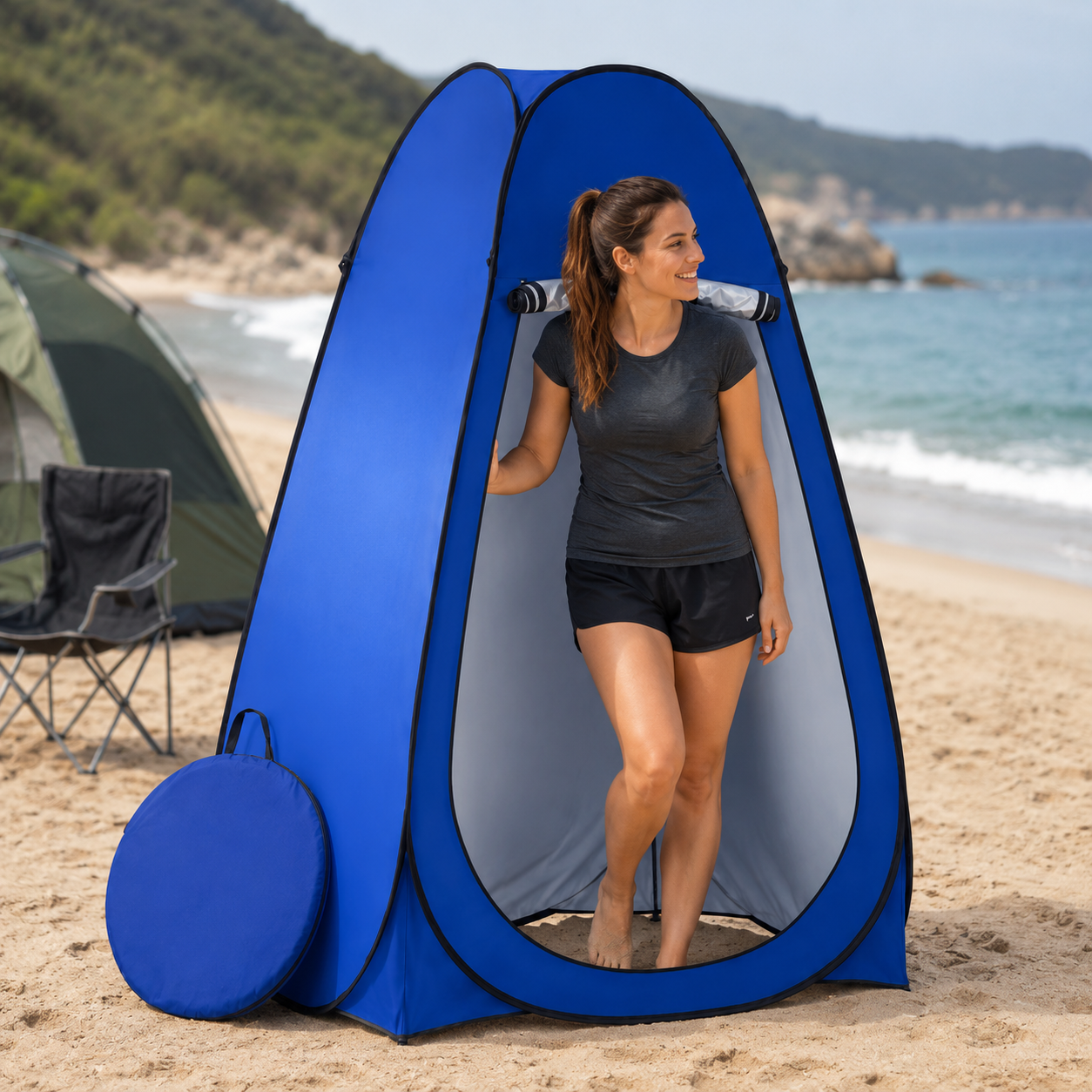 Tienda Cambiador de Campin Impermeable Con Transportador - vista 6 del producto